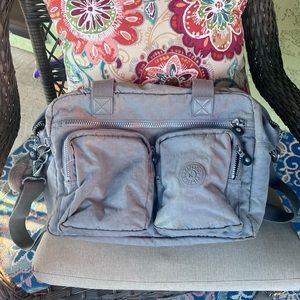 Grey Medium Size Kipling Duffle!